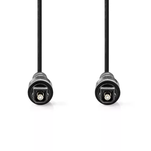 Nedis CAGP25000BK20 Toslink csatlakozó, fekete, 2 m