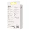 Baseus CAJY000103 Crystal Shine Series Fast Charging Data Cable USB-A apa 2.0 - Lightning apa Adat és töltőkábel - Kék (2m)