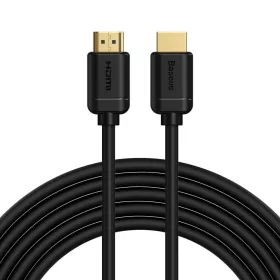   Baseus HDMI 2.0 kábel 4K 30 Hz 3D HDR 18 Gbit 5 m fekete (CAKGQ-D01)
