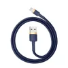 Baseus CALKLF-BV3 Cafule lightning töltőkábel 2,4A, 1 méter – kék