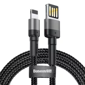   Baseus Cafule (Special) lightning kábel 1m 2.4A – fekete (CALKLF-GG1)