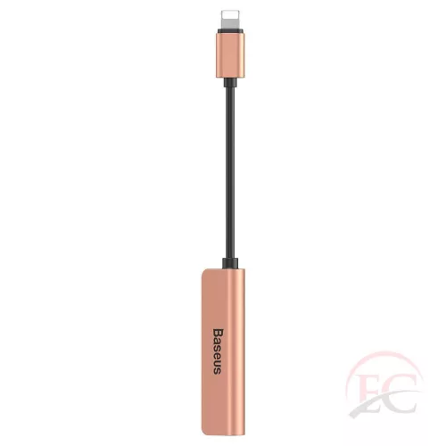 Baseus CALL52-17 3-in-1 iP Lightning to 2x lightning + 3.5mm Audio Adapter L52 R