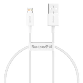   Baseus Type-USB - Lightning Superior Series Gyors töltés, Adatkábel, PD 20W 0.25m, fehér (CATLYS-02)