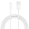 Baseus Superior USB - Lightning kábel 2 m 2,4A fehér (CALYS-C02)