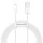 Baseus Superior USB - Lightning kábel 2 m 2,4A fehér (CALYS-C02)