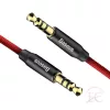 Baseus Yiven audio kábel mini jack 3,5 mm AUX 1m, piros (CAM30-B91)