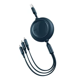   Baseus Bright Mirror 3in1 USB kábel szett - micro USB / Lightning / USB-C 3.5A 1