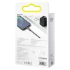 Baseus USB Type C - Lightning kábel 20W PD kijelzővel 2m fekete (CATLSK-A01)