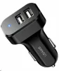 Usams CC87TC01 dupla USB portos szivargyújtó töltő 2,1A