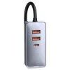Baseus Share Together CCBT-B0G Autós 3xUSB-A + USB-C töltő (120W)