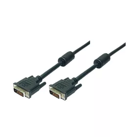   Logilink DVI kábel, DVI-D/M - DVI-D/M, 1080p, 2x ferrit, 3 m (CD0002)