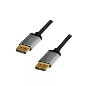   Logilink DisplayPort kábel, DP/M-DP/M, 4K/60 Hz, alu, 5 m (CDA0103)