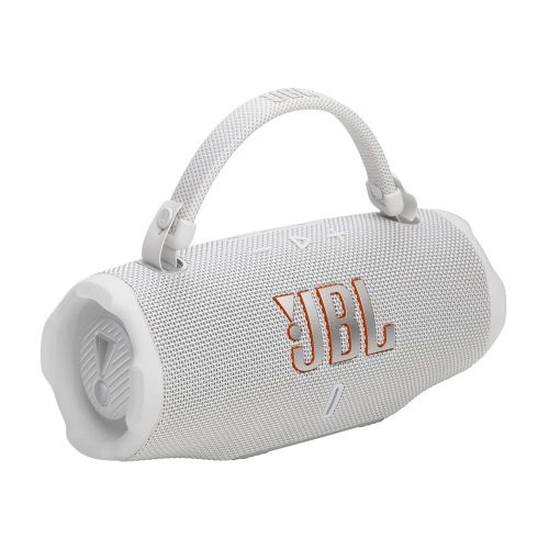 JBL Charge 6 WHT bluetooth hangszóró, fehér