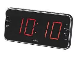 Nedis CLAR004BK Ébresztőórás FM Rádió
