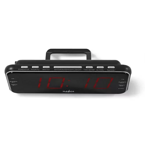 Nedis CLAR004BK Ébresztőórás FM Rádió