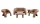 Delusso Coccola 5 részes szett - Mocha Brown, COCCOLA-5-S-96271