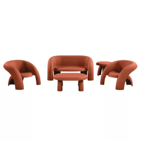   Delusso Coccola 5 részes szett - Glaze Red, COCCOLA-5-S-97055