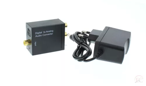 Well D/A konverter digitális analóg átalakító 1koax vagy optikai Toslink SPDIF