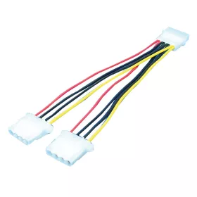   Logilink Tápkábel, belső, 5,25"/M - 2x 5,25"/F, 0,2 m (CP0001)