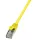 LogiLink Patch kábel Econline, Cat.5e, F/UTP, sárga, 1 m (CP1037S)