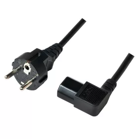 LOGILINK Tápkábel Schuko apa   C13 anya, 2 méter (CP117)