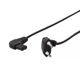   Logilink Tápkábel, CEE 7/16 - IEC C7 (90 ), fekete, 0,75 m (CP134)