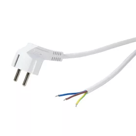   Logilink Tápkábel, CEE 7/7 (90 ) a nyitott véghez, 1,5 m (CP136)