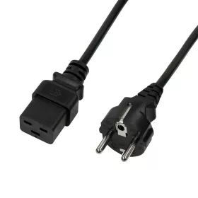   Logilink Tápkábel, CEE 7/7 (90 ) az IEC C19 szerint, fekete, 3 m (CP153)