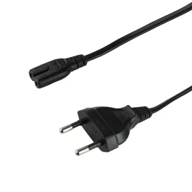 Logilink Tápkábel, CEE 7/16 - IEC C7, fekete, 10 m