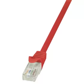   LogiLink Patch kábel Econline, Cat.6, U/UTP, piros, 0,25 m (CP2014U)