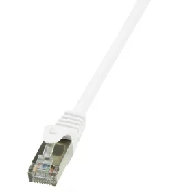  LogiLink Patch kábel Econline, Cat.6, F/UTP, fehér, 1 m (CP2031S)
