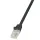 Logilink Patch kábel Econline, Cat.6, U/UTP, fekete, 1,5 m (CP2043U)