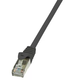   LogiLink Patch kábel Econline, Cat.6, F/UTP, fekete, 5 m (CP2073S)