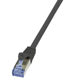   LogiLink Patch kábel PrimeLine, Cat.6A, S/FTP, fekete, 2 m (CQ3053S)