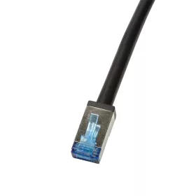   Logilink Patch kábel, kültéri, Cat.6A, S/FTP, fekete, 2 m (CQ7053S)