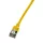 Logilink Patch cable Cat.6A STP TPE SlimLine yellow 2,0m (CQ9057S)
