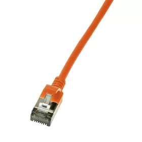  Logilink Patch kábel SlimLine, Ultraflex, Cat.6A, U/FTP, narancssárga, 5 m (CQ9078S)