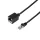 LogiLink Patch kábelhosszabbító prémium, Cat.6A, S/FTP, fekete, 3 m (CQX063S)