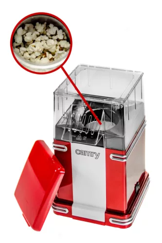 CAMRY CR4480 POPCORN KÉSZÍTŐ GÉP, 1200W, PIROS (piros)