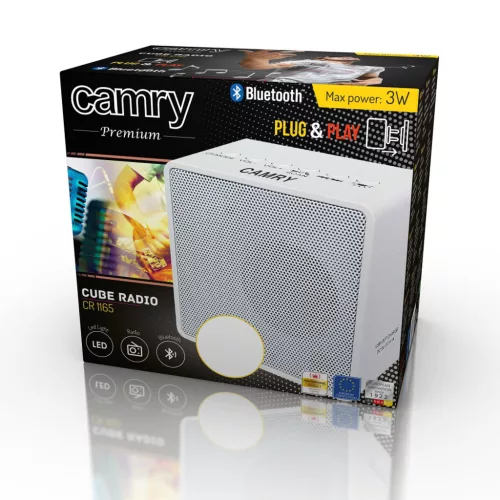 Camry CR1165 Bluetooth rádió, fehér