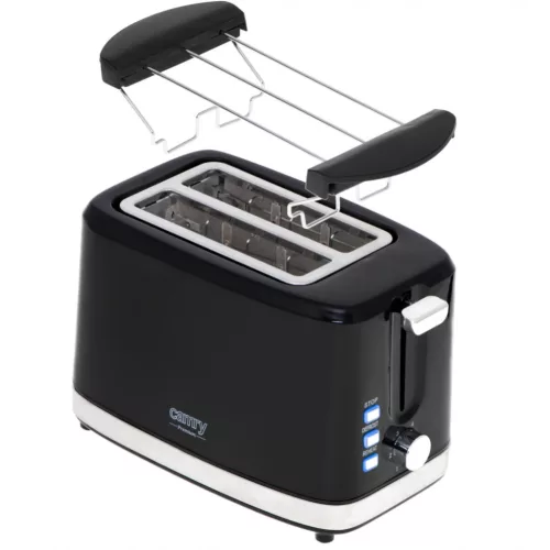 Camry CR3218 két szeletes kenyérpiritó melegen tartó tálcával