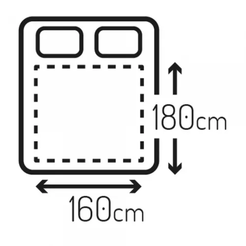 Camry CR7418 melegítő pléd távirányítóval 160x180cm
