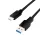 Logilink USB 3.2 Gen1 Type-C kábel, C/M-USB-A/M, fekete, 0,5 m (CU0167)