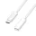 Logilink USB 2.0 Type-C kábel, C/M-USB-C/F, PD, fehér, 2 m (CU0221)