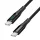 Logilink USB 2.0 Type-C kábel, C/M - C/M, 480 Mbit/s, 240W, kijelző, nejlon, fekete, 2 m