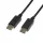 LogiLink DisplayPort kábel, DP/M-DP/M, 4K/60 Hz, fekete, 10 m (CV0077)