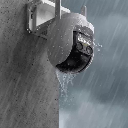 Xiaomi CW700S biztonsági kültéri kamera (355°-os, hd, éjjellátó, mozgásérzékelés, ip66, 1440p), fehér (BHR9401)