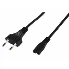   Well Cable 701 Hálózati vezeték, földeletlen lapos dugóval 2x0,75mm² 1,5m