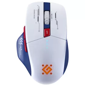   Defender Vezeték nélküli gamer egér Tisa GM-126 fehér+kék, LED, 7D, 2,4+BT, 1600 dpi