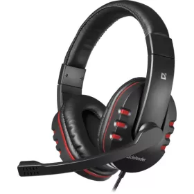   Defender Warhead G-160 fekete gamer fejhallgató, 2,5 m-es kábel